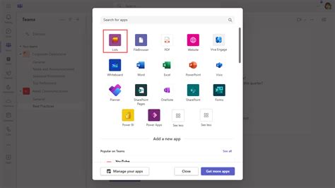 chanel tab|microsoft teams tab app.